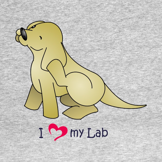 I love my Lab by Ashkerdoodles